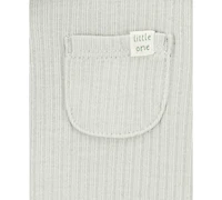 Carter's Baby Boys Little Character Set Hooded Cardigan, Lion Bodysuit & Pants, 3 Piece