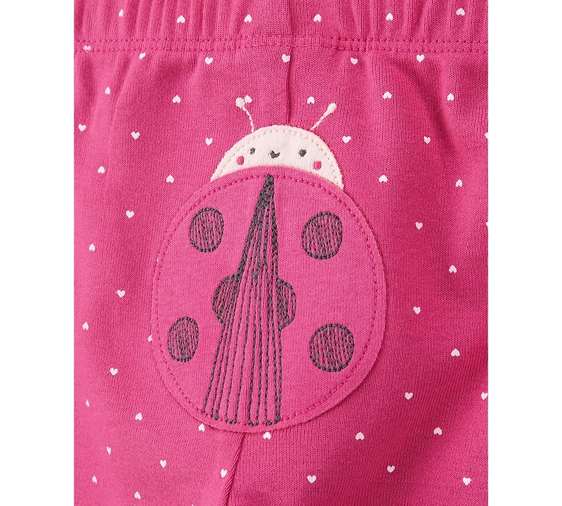 Carter's Baby Girls Ladybug Little Character Cotton Bodysuits & Pants, 3 Piece Set
