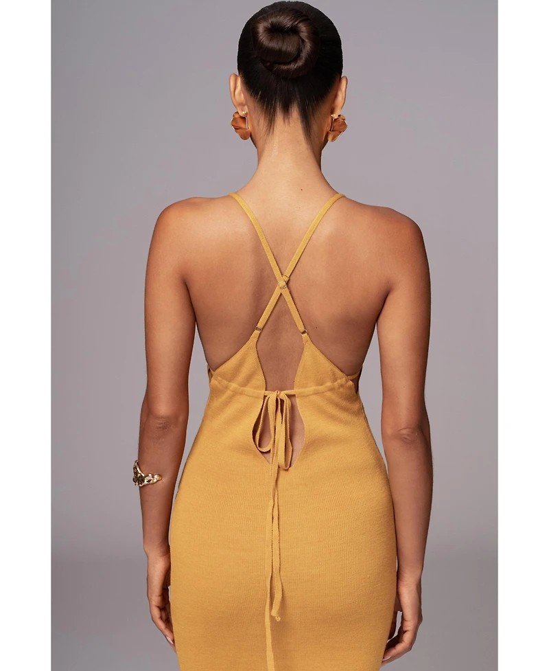 Jluxlabel Women's Sun Rays Knit Maxi Dress