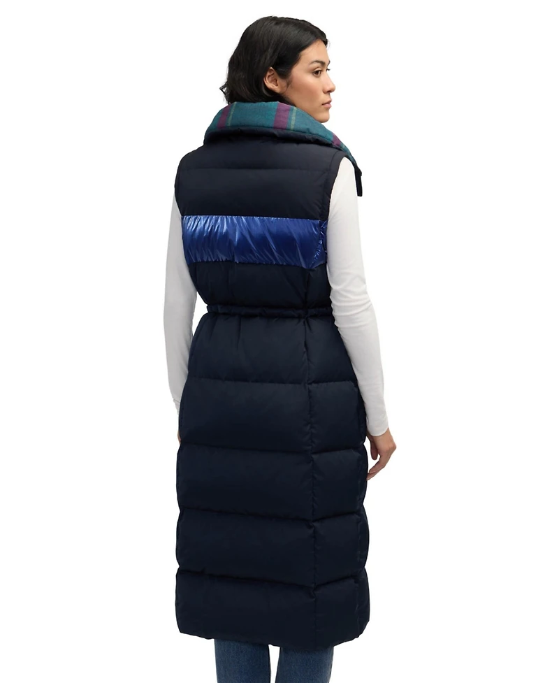Scotch & Soda Women's Kaatye Core Fit Maxi Puffer With Oversized Collar