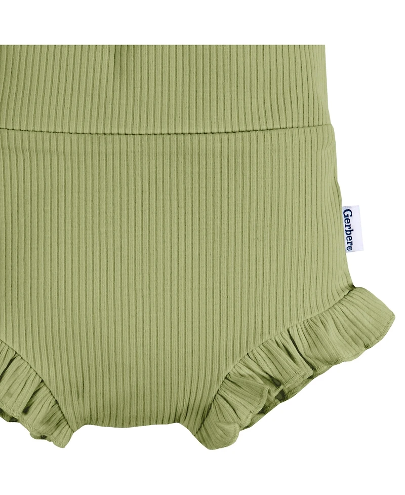 Gerber Baby Girls Bubble Shorts