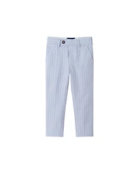 Andy & Evan Toddler Boys Toddler/Child Chambray w/White Stripes Suit Set