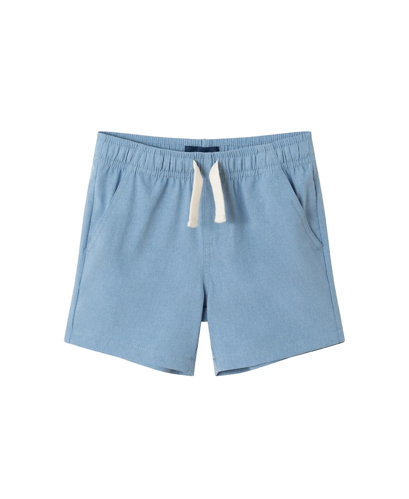 Andy & Evan Little Boys Toddler/Child Lt Green Dino Print Knit Buttondown Set