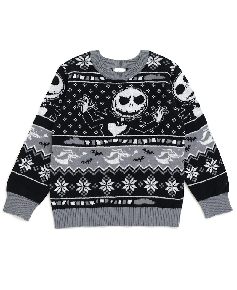 Nightmare Before Christmas Toddler Boys Disney Matching Family Long Sleeve Sweater