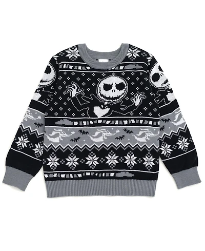 Nightmare Before Christmas Toddler Boys Disney Matching Family Long Sleeve Sweater