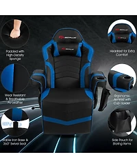 Ergonomic High Back Massage Gaming Chair with Pillow