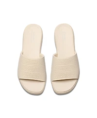 Clarks Women's Cloudsteppers Drift Twist Slip-On Sandals