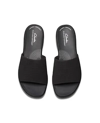Clarks Women's Cloudsteppers Drift Twist Slip-On Sandals