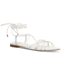 I.n.c. International Concepts Women's Kharmaa Lace-up Flat Sandals, Exclusively at Macy's