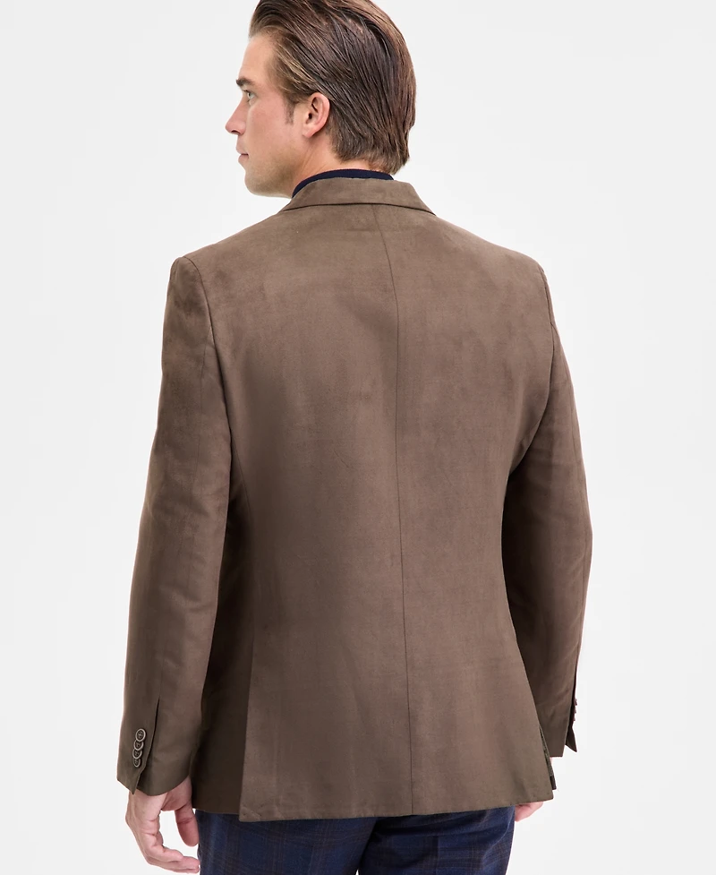 Nautica Men's Modern-Fit Faux-Suede Sport Coat