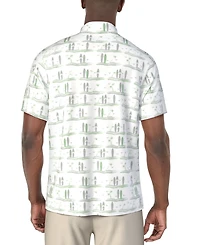 Pga Tour Men's Surfboard-Print Polo Shirt