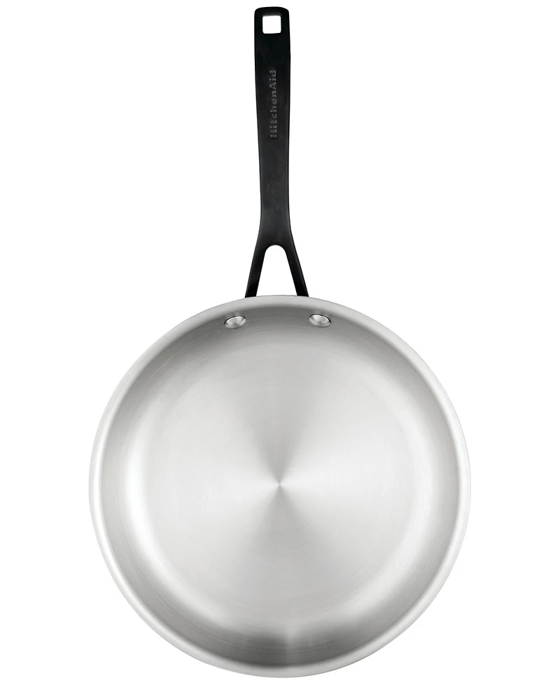 KitchenAid Stainless Steel 5-Ply Clad 10" Open Frypan