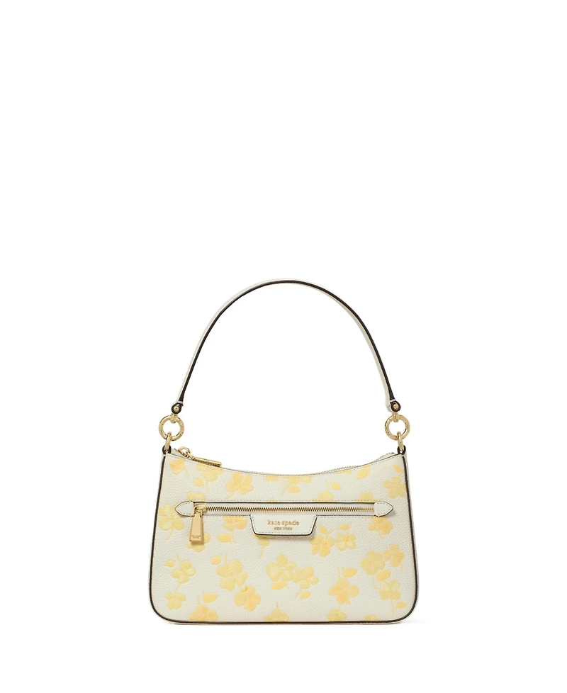 Kate Spade New York Hudson Spring Pansies Small Crossbody Bag