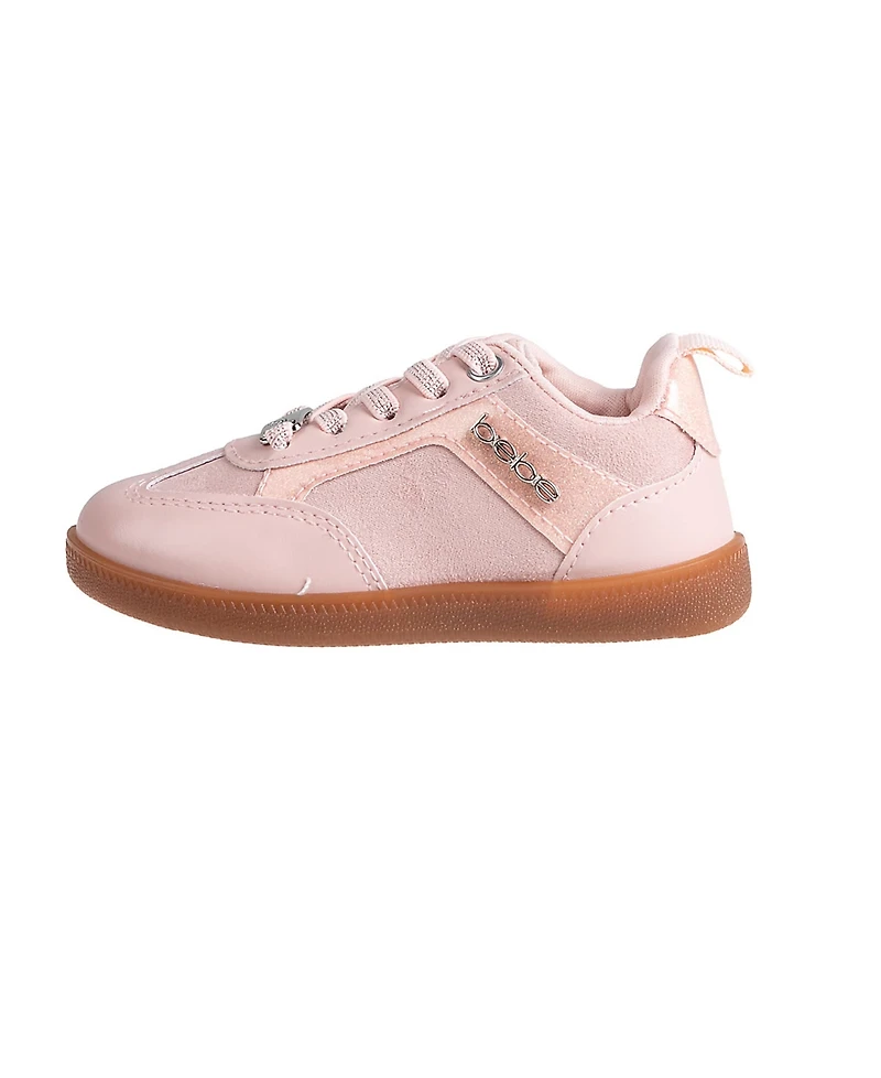 Bebe Toddler Girls Lace Plate Shoe