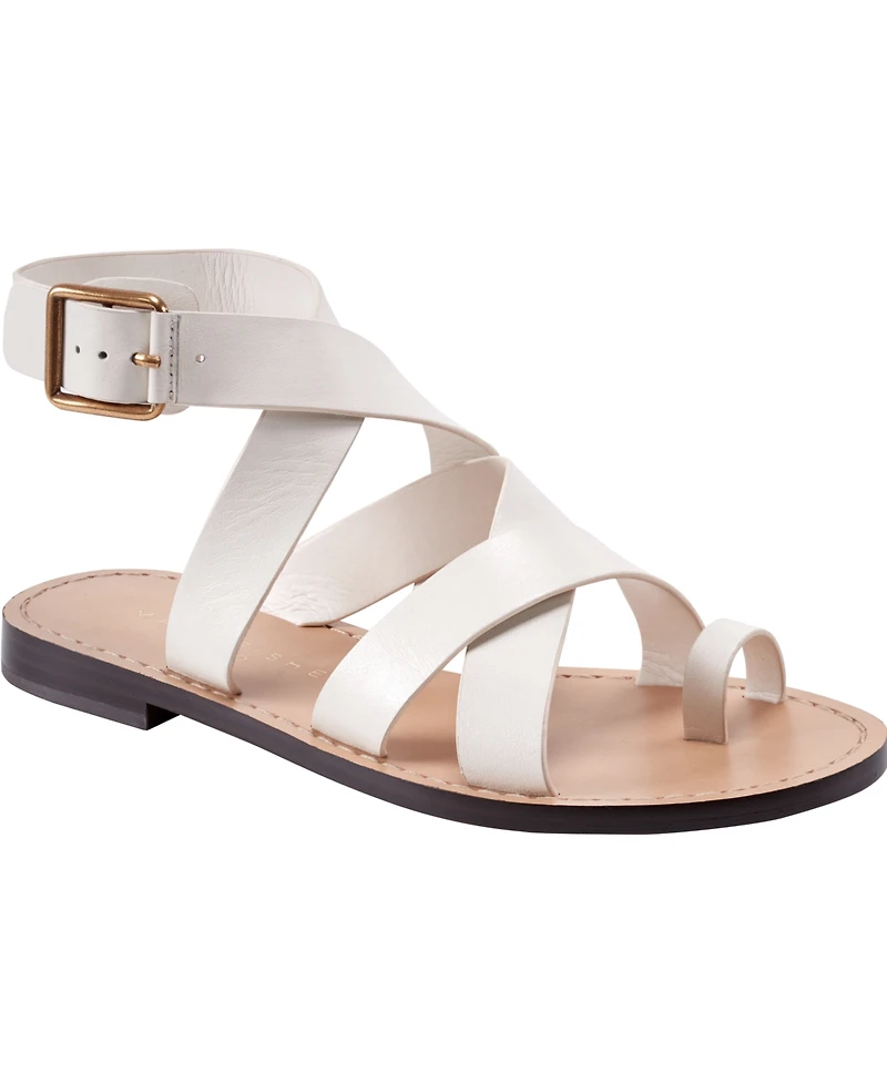 Marc Fisher Ltd Women's Lollie Strappy Flat Sandals