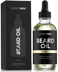 Lovery LoveryMen Nourishing Vanilla-Scented Beard Oil, 4 oz.