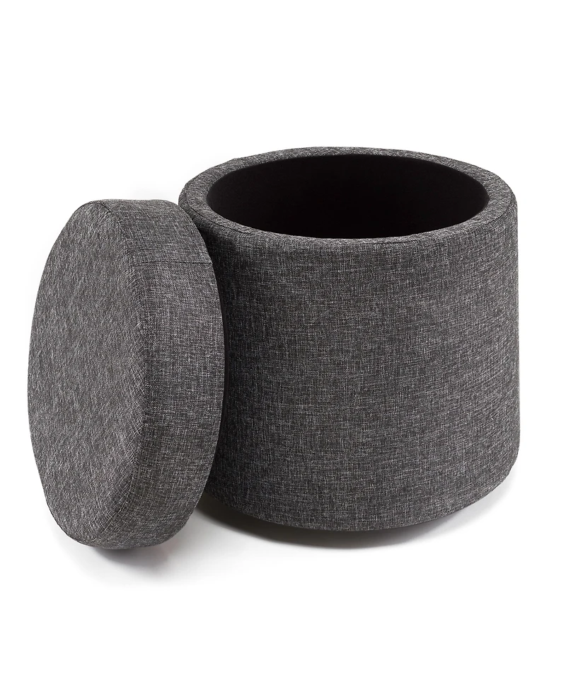 Seville Classics Storage Wobble Ottoman