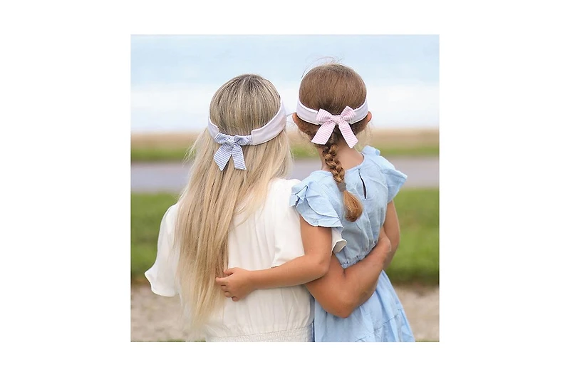 Bits & Bows Girls Tennis Bow Visor