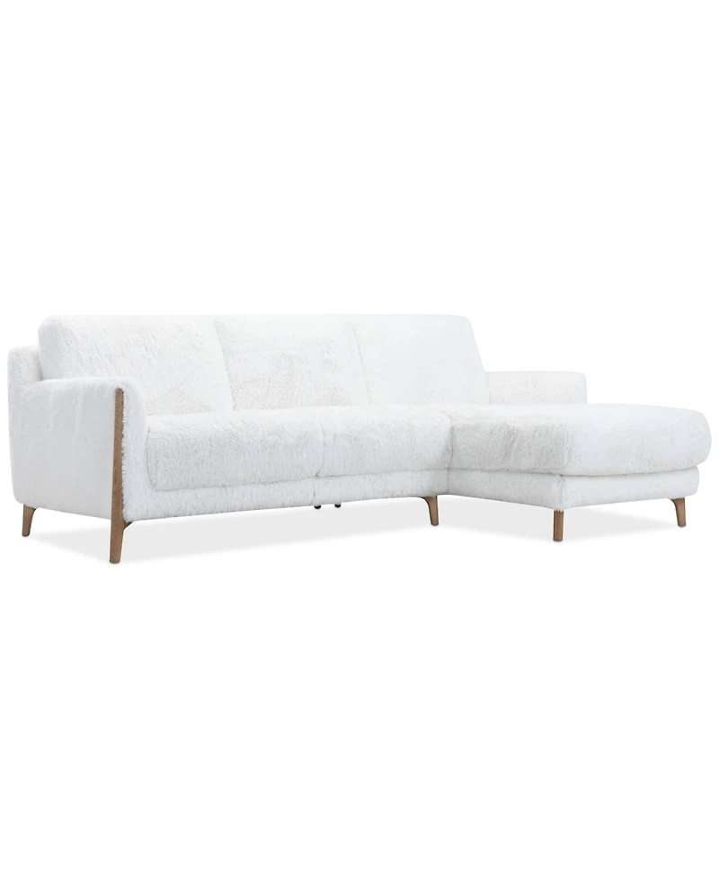 Briannie -Pc. Fabric Chaise Sectional