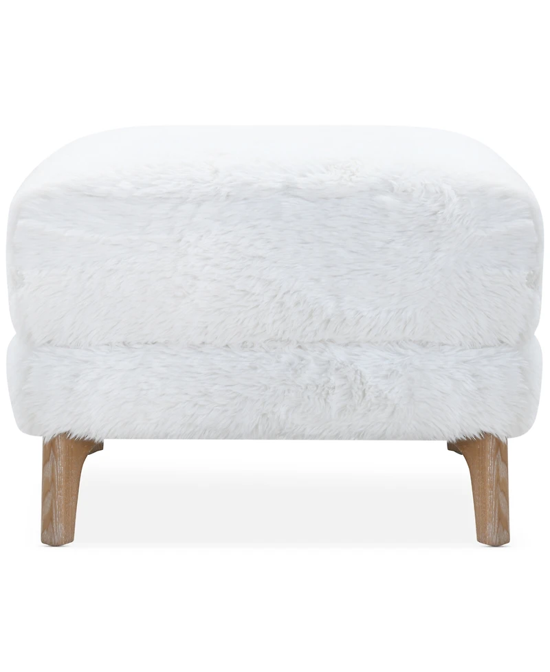 Briannie Fabric Ottoman, Exclusively at Macy's