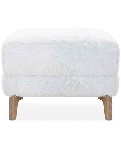 Briannie Fabric Ottoman, Exclusively at Macy's