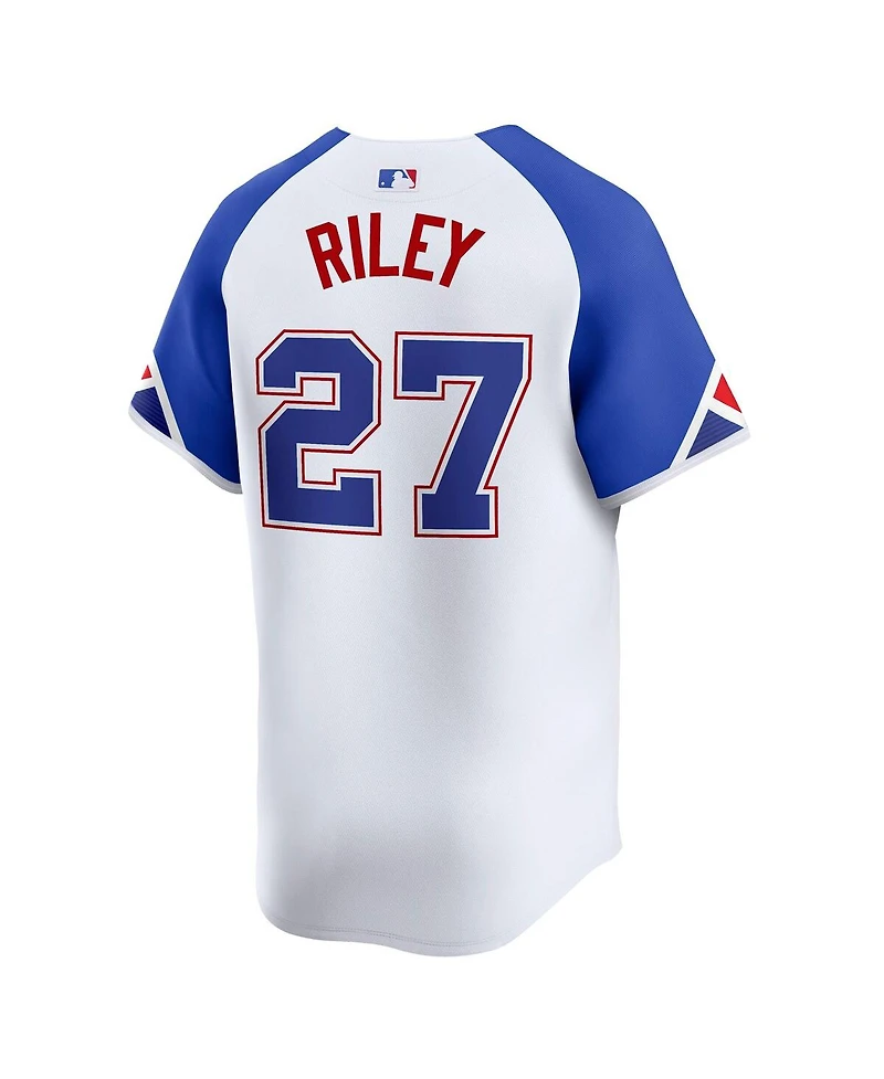 Nike Men's Austin Riley White Atlanta Braves City Connect Limited Player Jersey