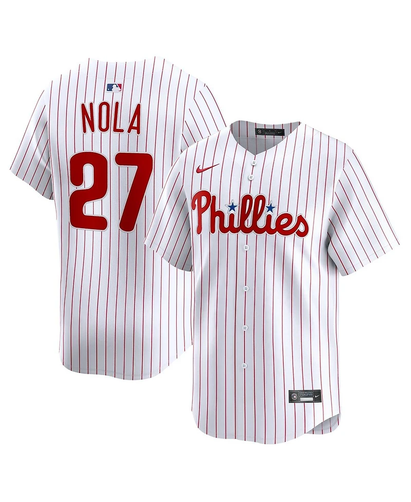 Nike Men's Aaron Nola White Philadelphia Phillies Home Limited Player Jersey