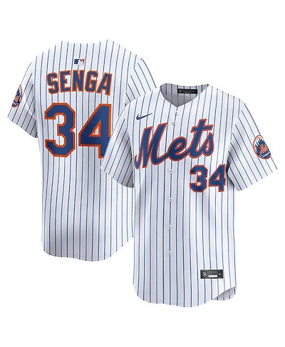 Nike Men's Kodai Senga White New York Mets Home Limited Player Jersey