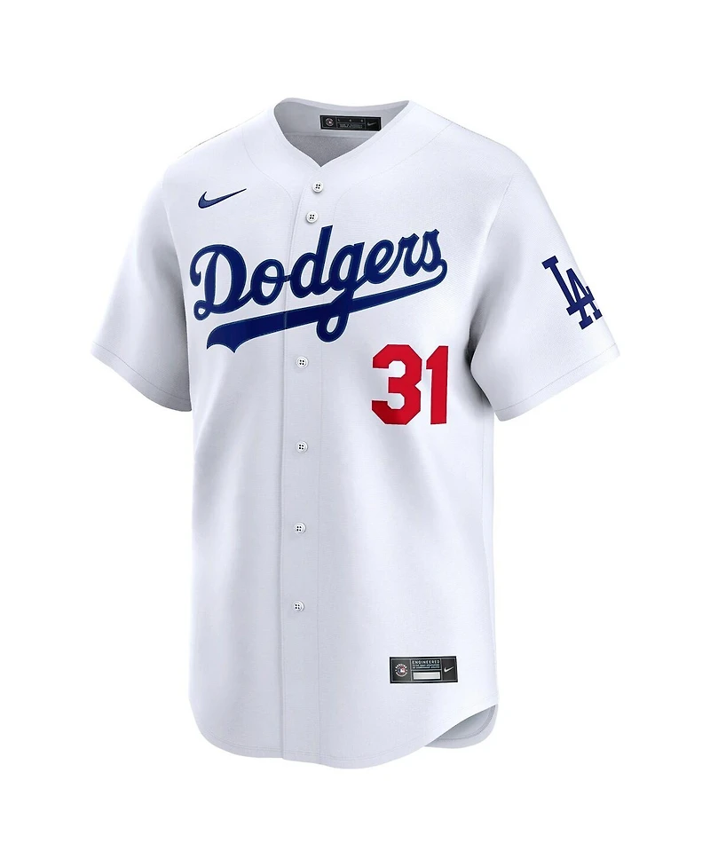 Nike Men's Tyler Glasnow White Los Angeles Dodgers Home Limited Player Jersey
