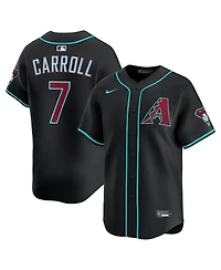 Nike Men's Corbin Carroll Black Arizona Diamondbacks Alternate Limited Player Jersey
