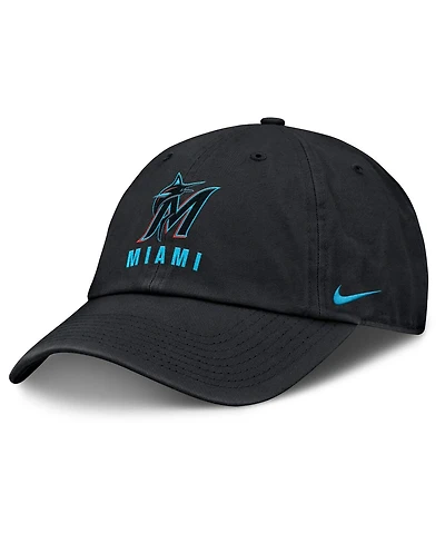 Nike Women's Black Miami Marlins Club Adjustable Hat