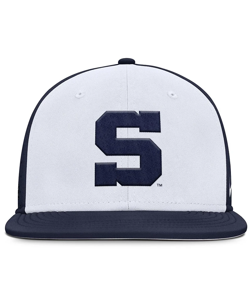 Nike Men's White Penn State Nittany Lions On-Field Dugout True Performance Fitted Hat