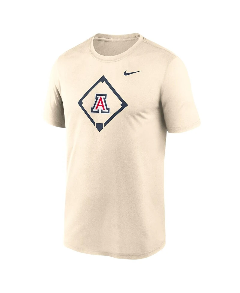 Nike Men's Cream Arizona Wildcats Legend Baseball Icon Performance T-Shirt