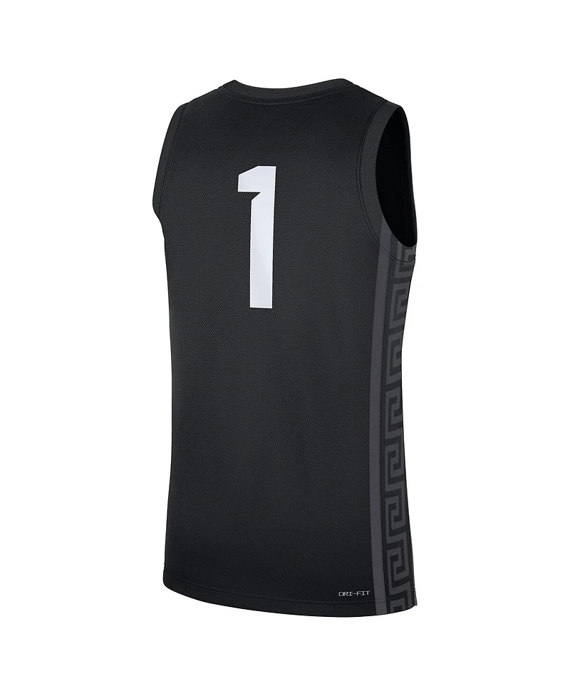 Nike Men's Black Michigan State Spartans Alternate Replica Jersey