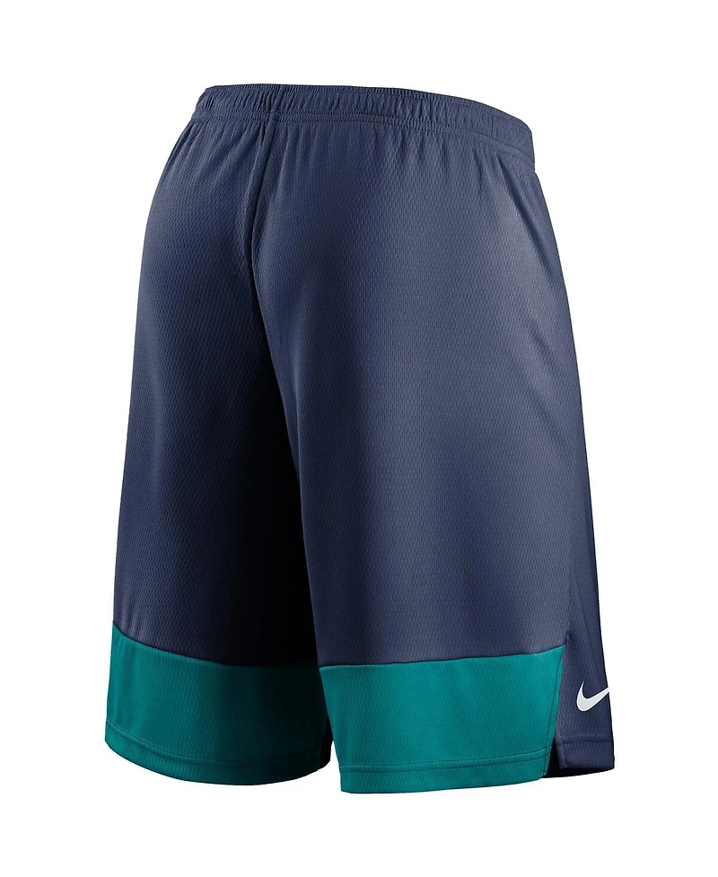 Nike Men's Navy Seattle Mariners Authentic Collection Training Performance Shorts