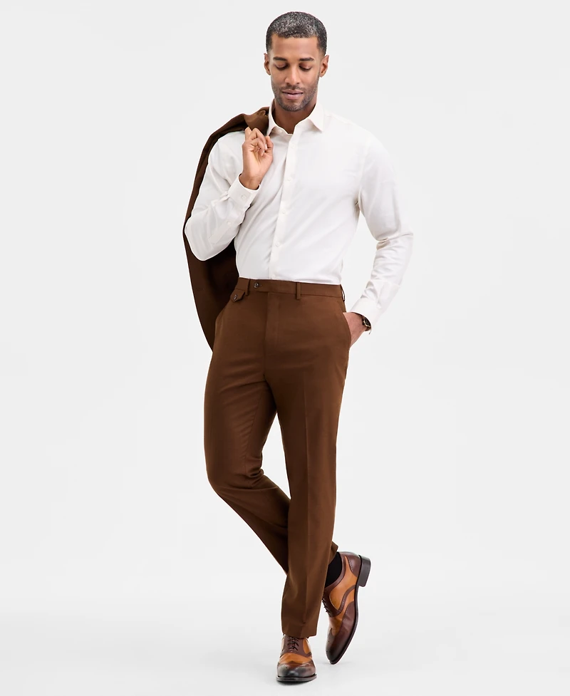 Tayion Collection Men's Classic-Fit Solid Suit Separate Pants