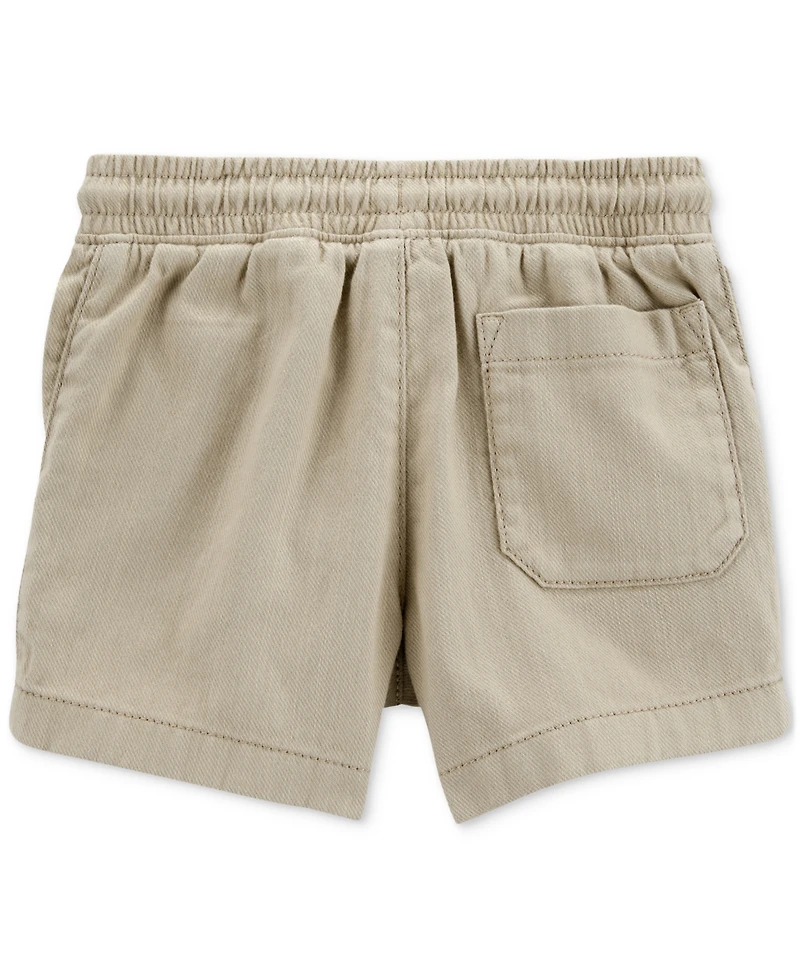 Carter's Toddler Boys Cotton Twill Pull-On Shorts