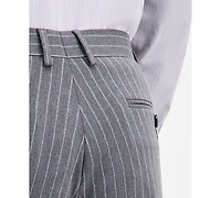 Tayion Collection Men's Classic-Fit Pinstripe Suit Separate Pants