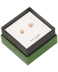 Kate Spade New York Gold-Tone Color Cubic Zirconia Stud Earrings