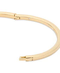 Kate Spade New York Gold-Tone Color Cubic Zirconia Bangle Bracelet