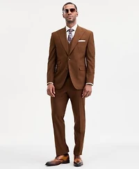 Tayion Collection Mens Classic Fit Solid Suit Separates
