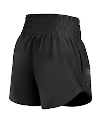 Nike Women's Black Georgia Bulldogs Performance One High-Rise Shorts