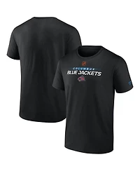 Fanatics Men's Black Columbus Blue Jackets Special Edition 2.0 Authentic Pro T-Shirt