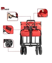 ProSource Folding Wagon Cart