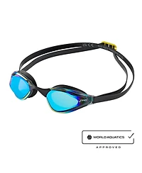 Finis Mach 1 Racing Goggles - Low-Profile, 5 Nose Pieces, Swim Cap