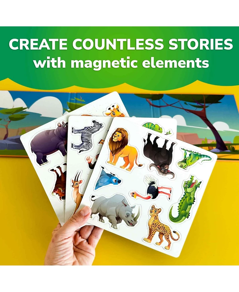 Quokka Travel Magnetic Puzzles – 20+Pcs Fun Game Toy for Kids Ages 3-5
