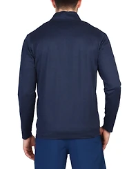 Tailorbyrd Men's Lightweight Mesh Quarter-Zip Pullover for Active Lifestyle