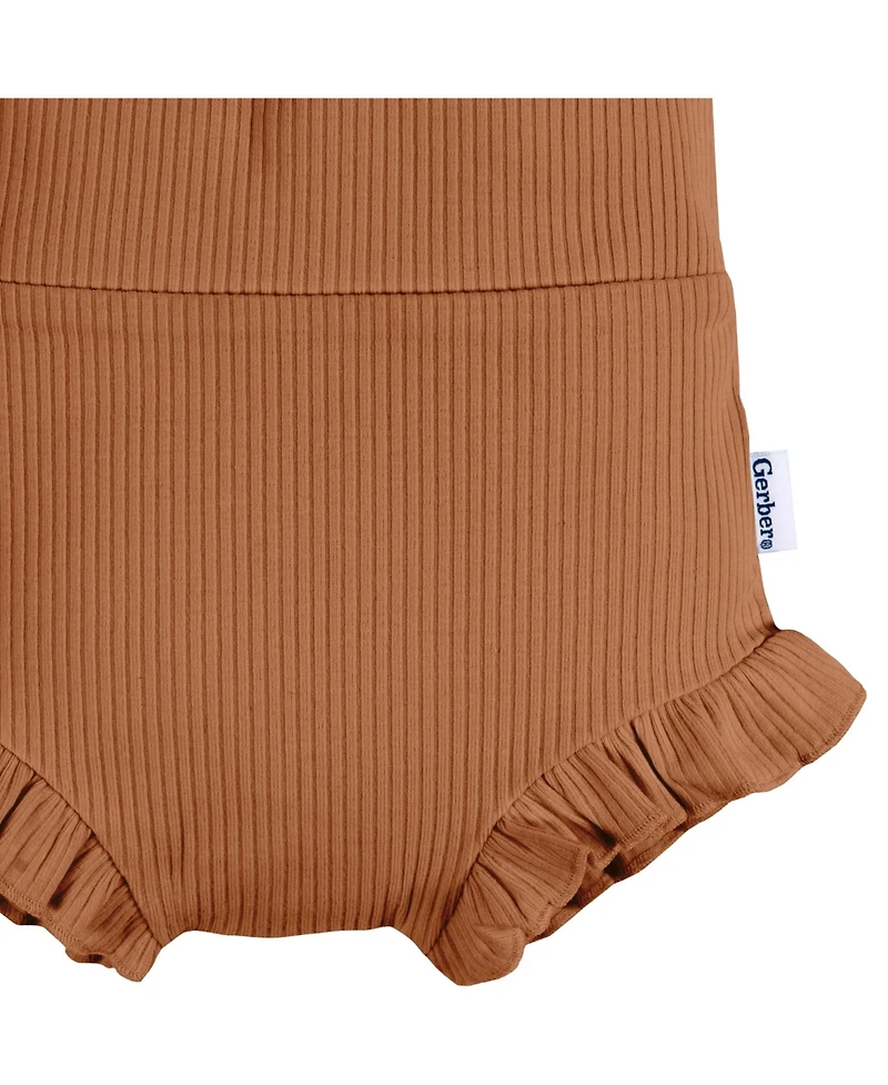 Gerber Baby Girls Bubble Shorts