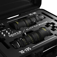 Dzofilm Catta 35-80mm and 75-135mm T2.9 Cine Lens Bundle for Sony E, Black