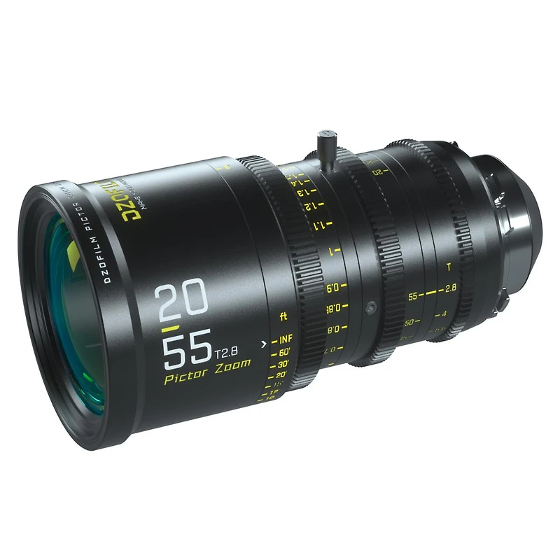 Dzofilm Pictor 20-55mm T2.8 Super35 Parfocal Cine Lens for Pl Mount and Canon Ef, Black